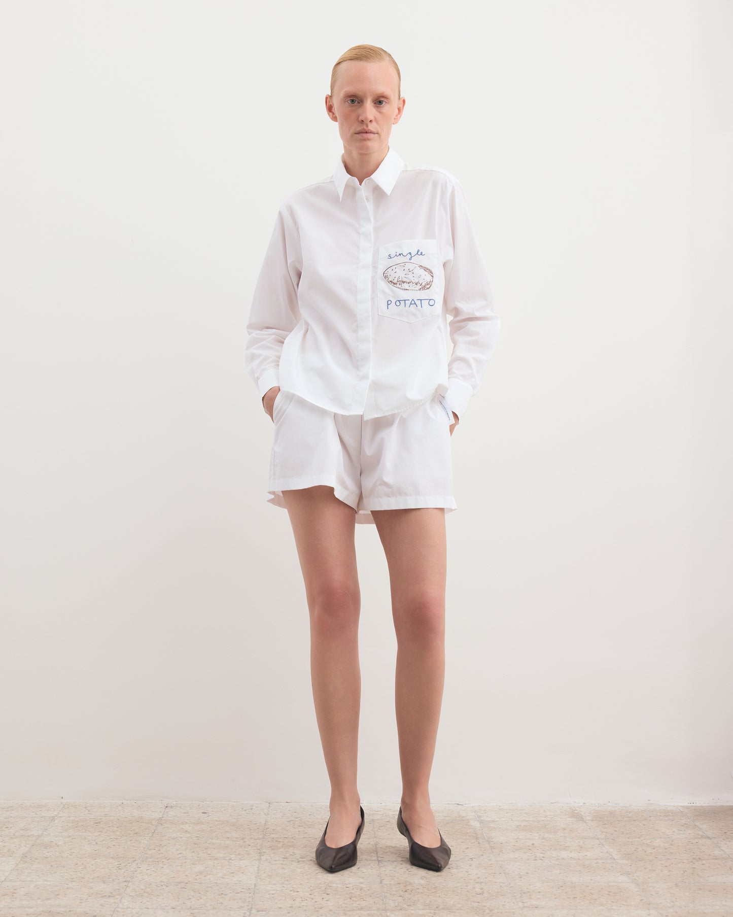 CROPPED SHIRT "SINGLE POTATO"