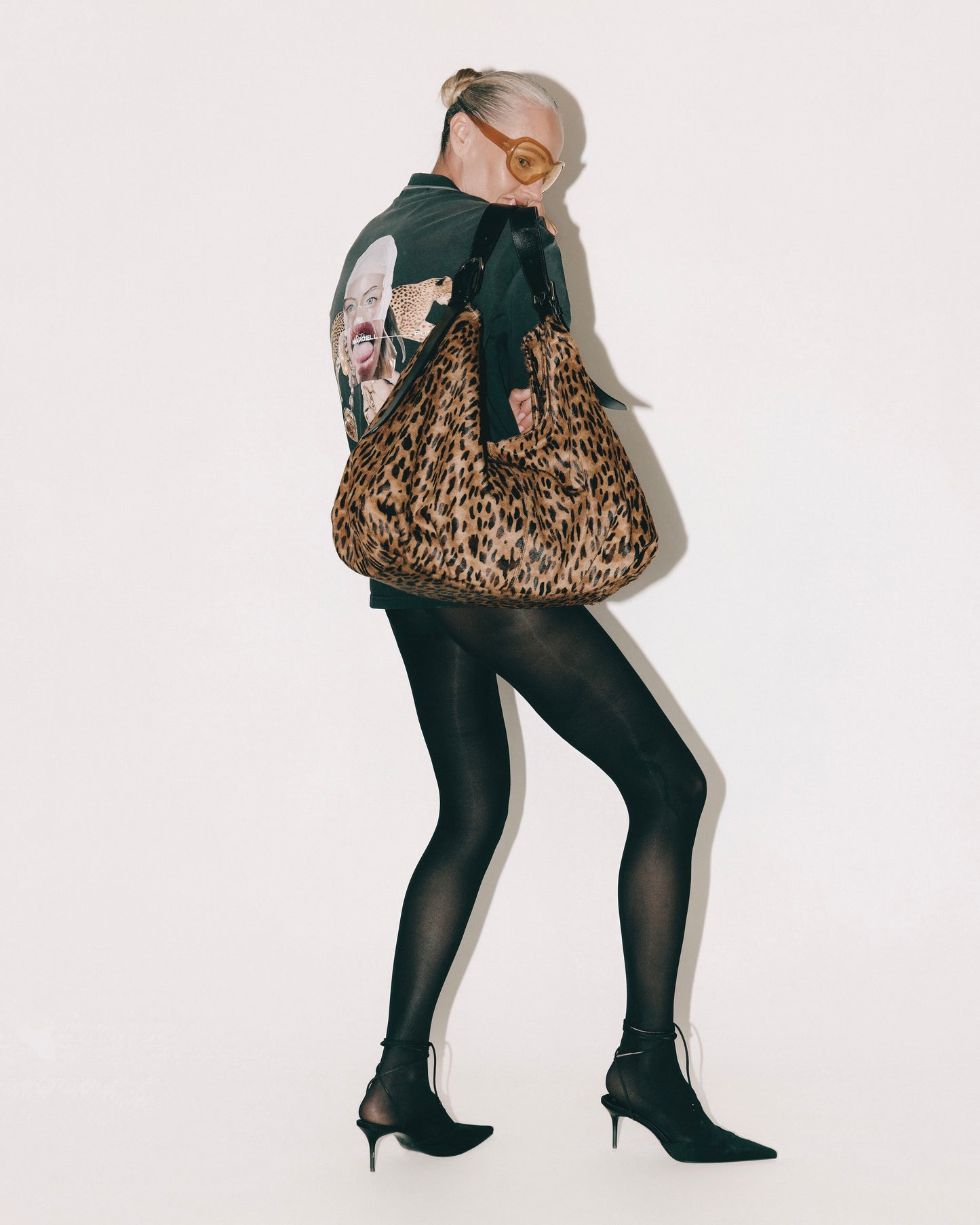 LA CARRYALL BAG IN HAIRCALF