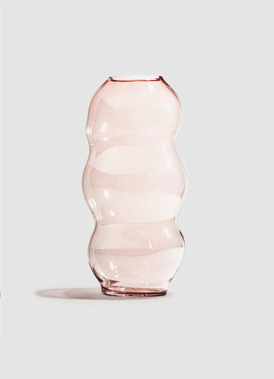 FUNDAMENTAL - MUSE VASE L CLEAR COPPER
