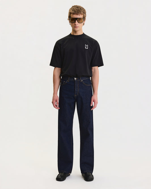 LOOSE FIT JEANS IN RAW INDIGO