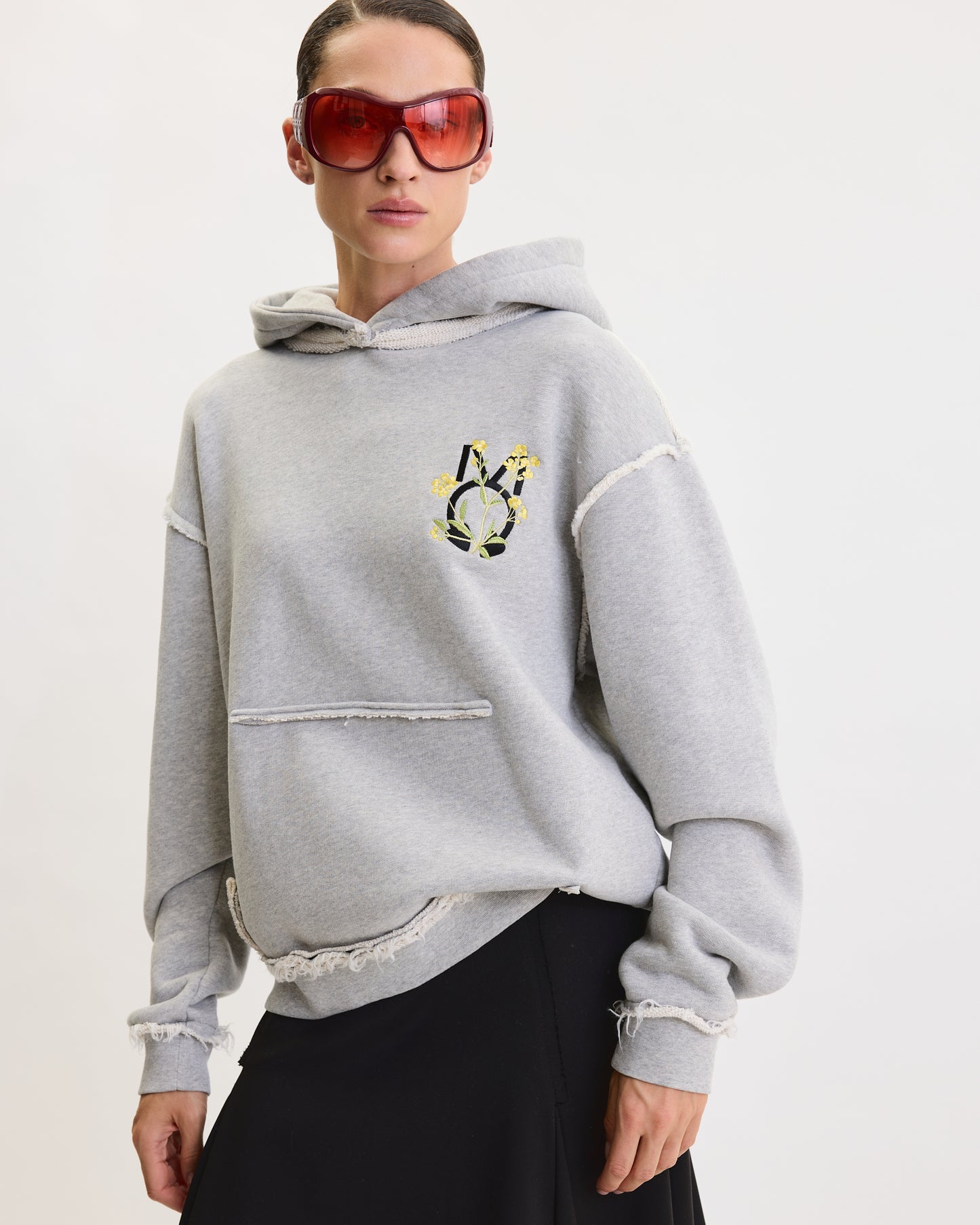 THE ICON CANOLA FLOWER HOODIE