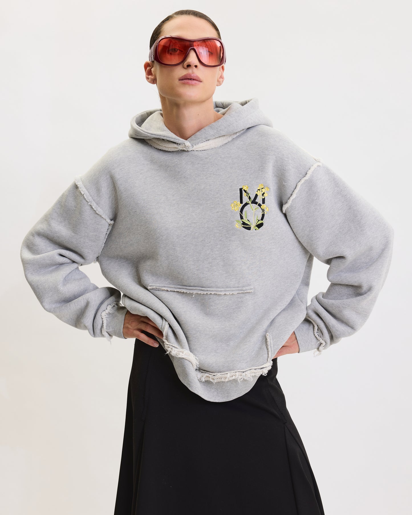 THE ICON CANOLA FLOWER HOODIE
