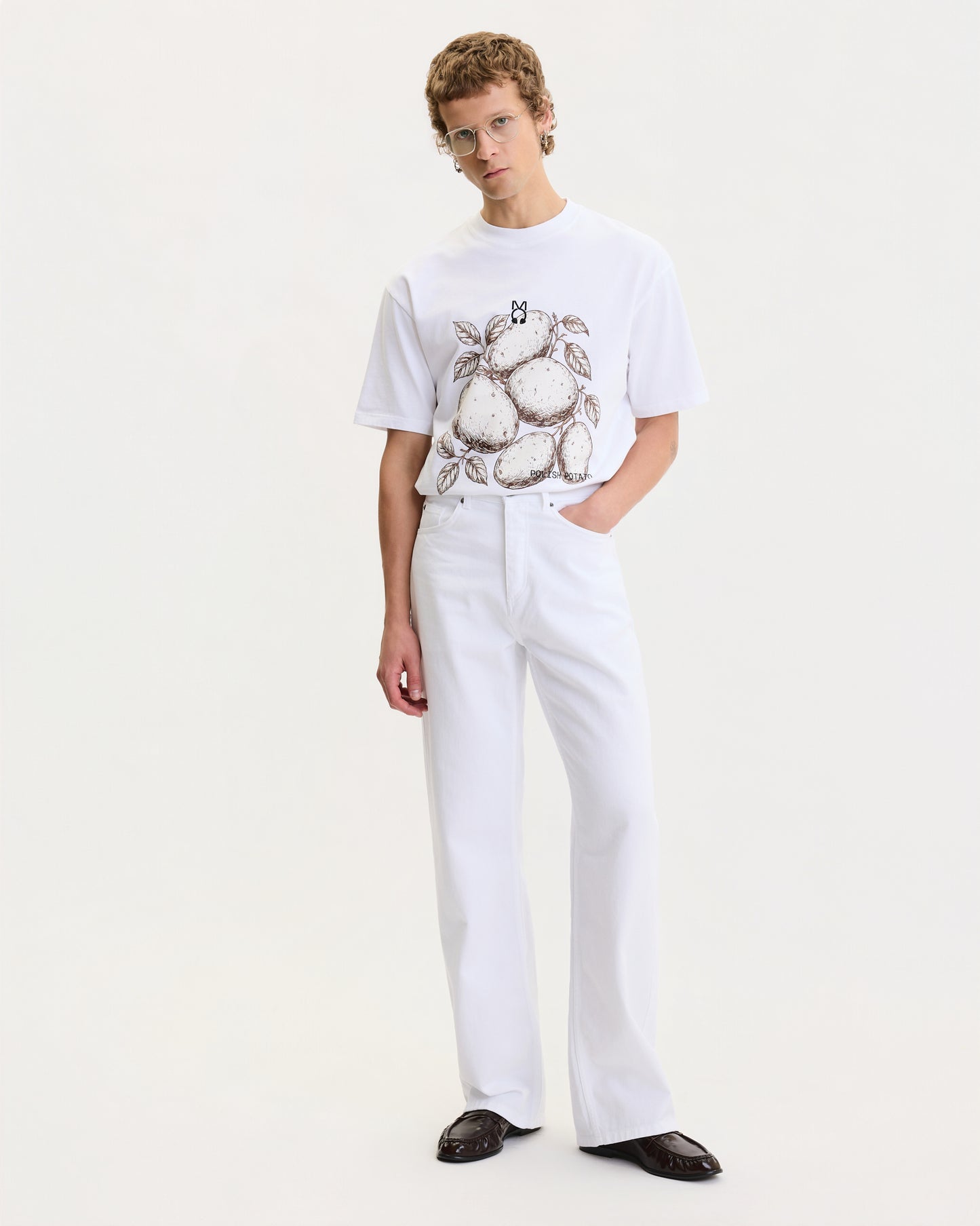 THE CANOLA FLOWER LOOSE FIT JEANS