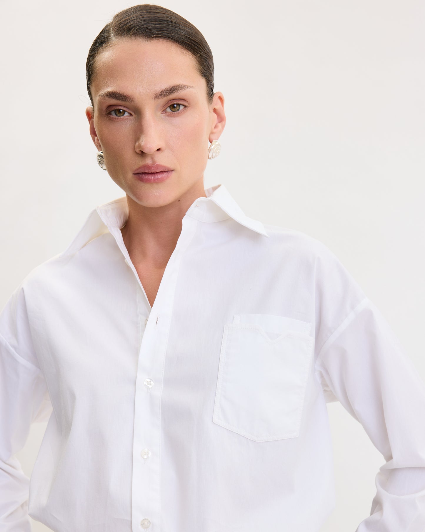 DOUBLE POCKET COTTON SHIRT
