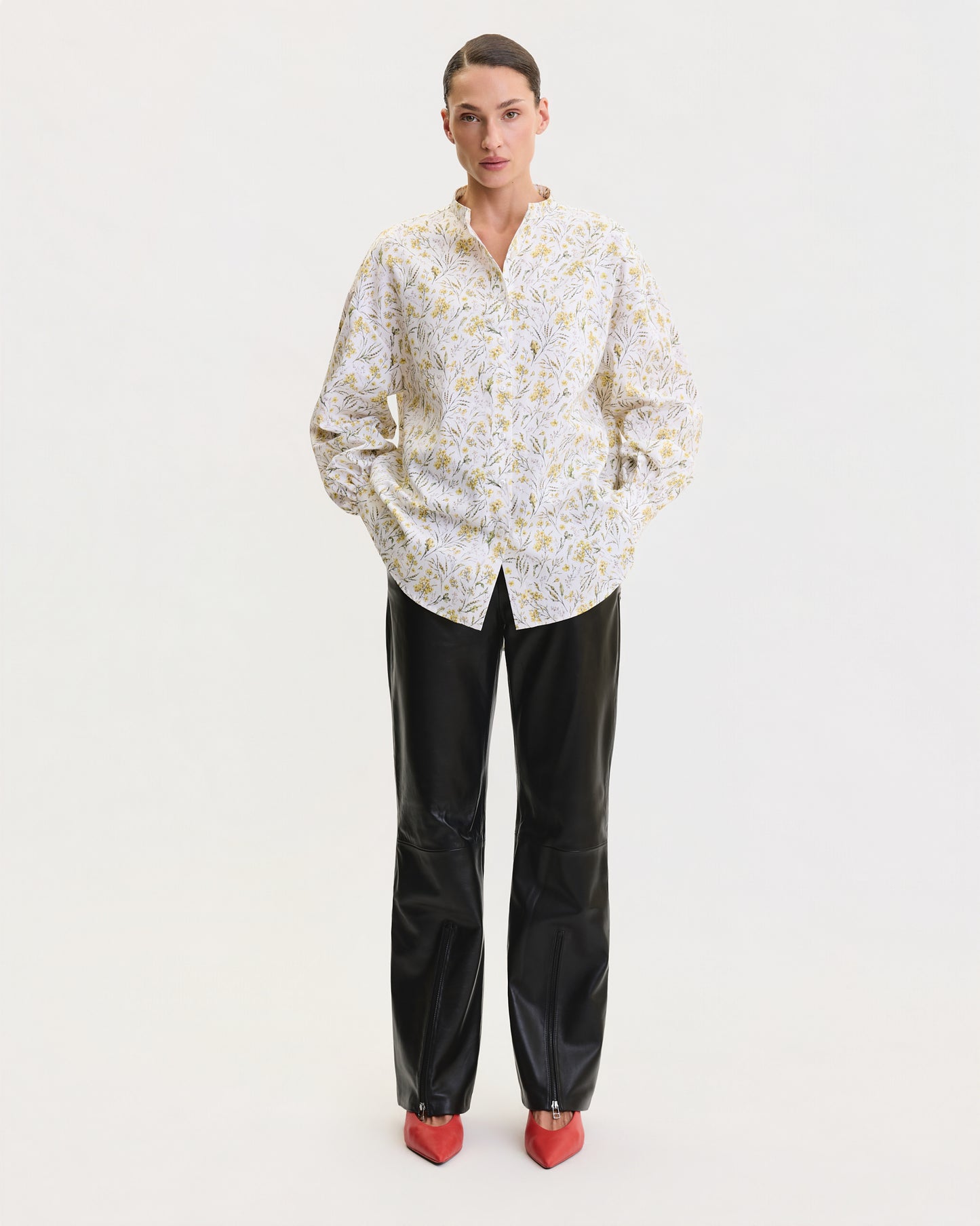 THE CANOLA FLOWER OVERSIZED SHIRT
