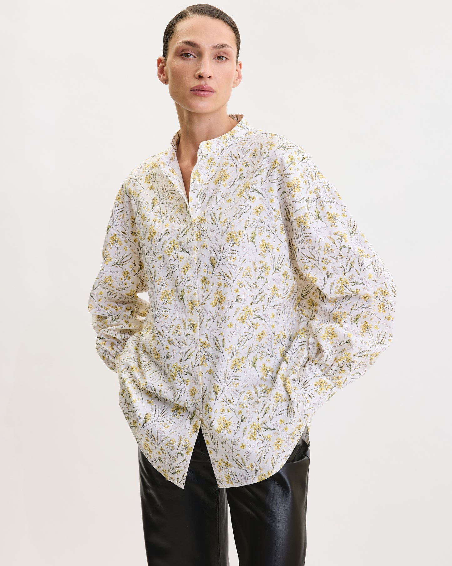 THE CANOLA FLOWER OVERSIZED SHIRT