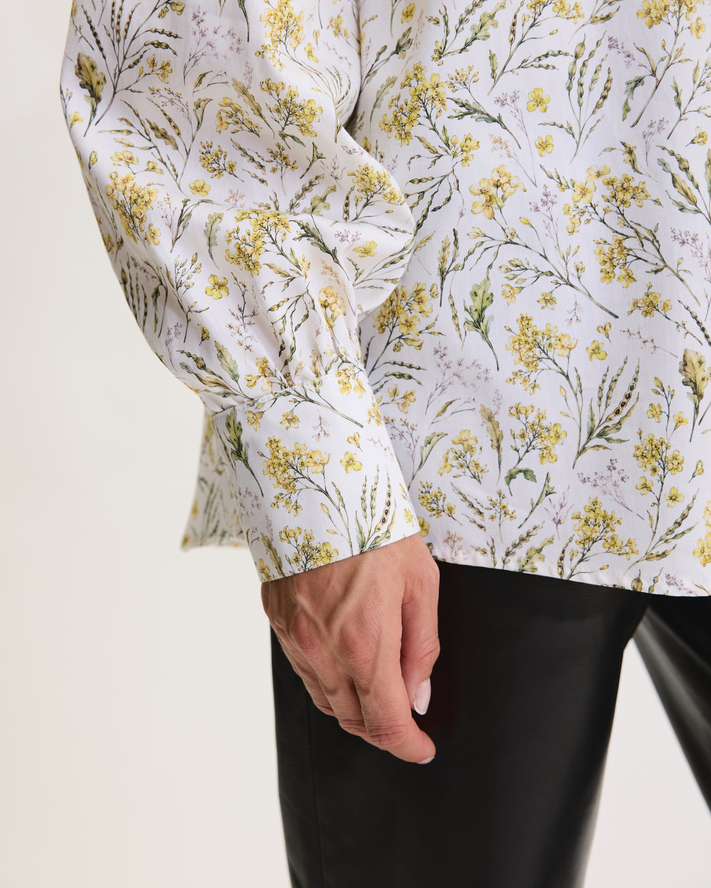 THE CANOLA FLOWER OVERSIZED SHIRT