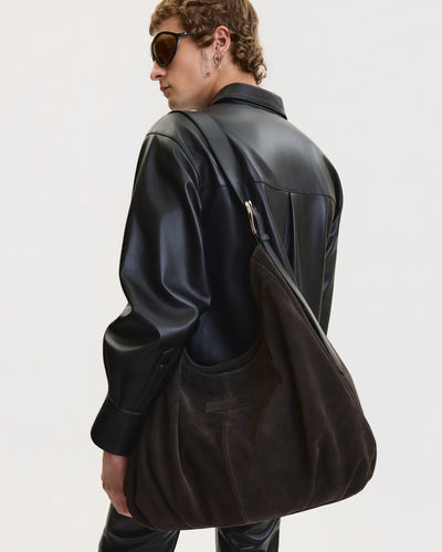 LA CARRYALL BAG IN SUEDE