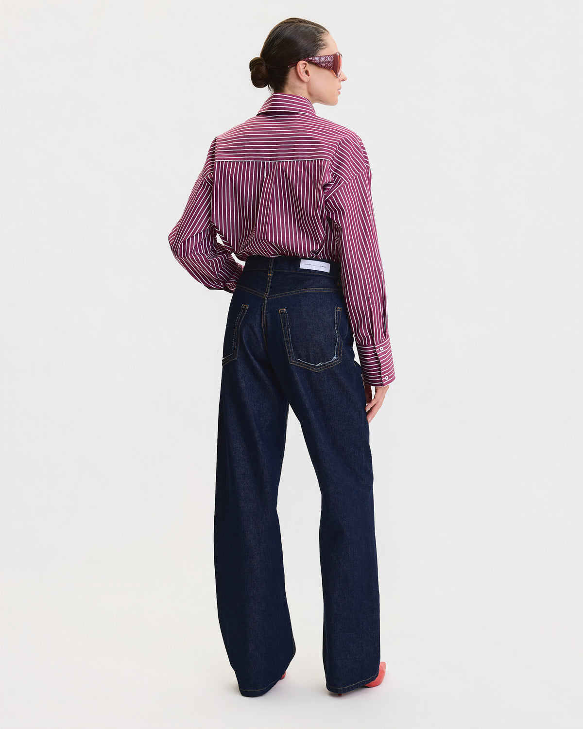LOOSE FIT JEANS IN RAW INDIGO