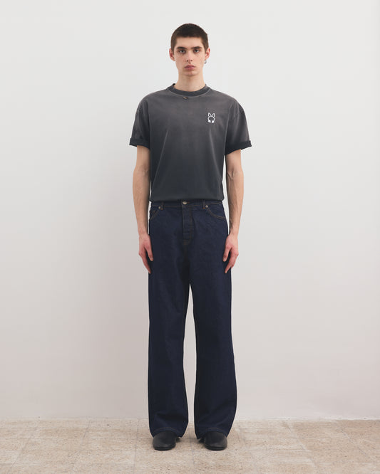 LOOSE FIT JEANS IN RAW INDIGO