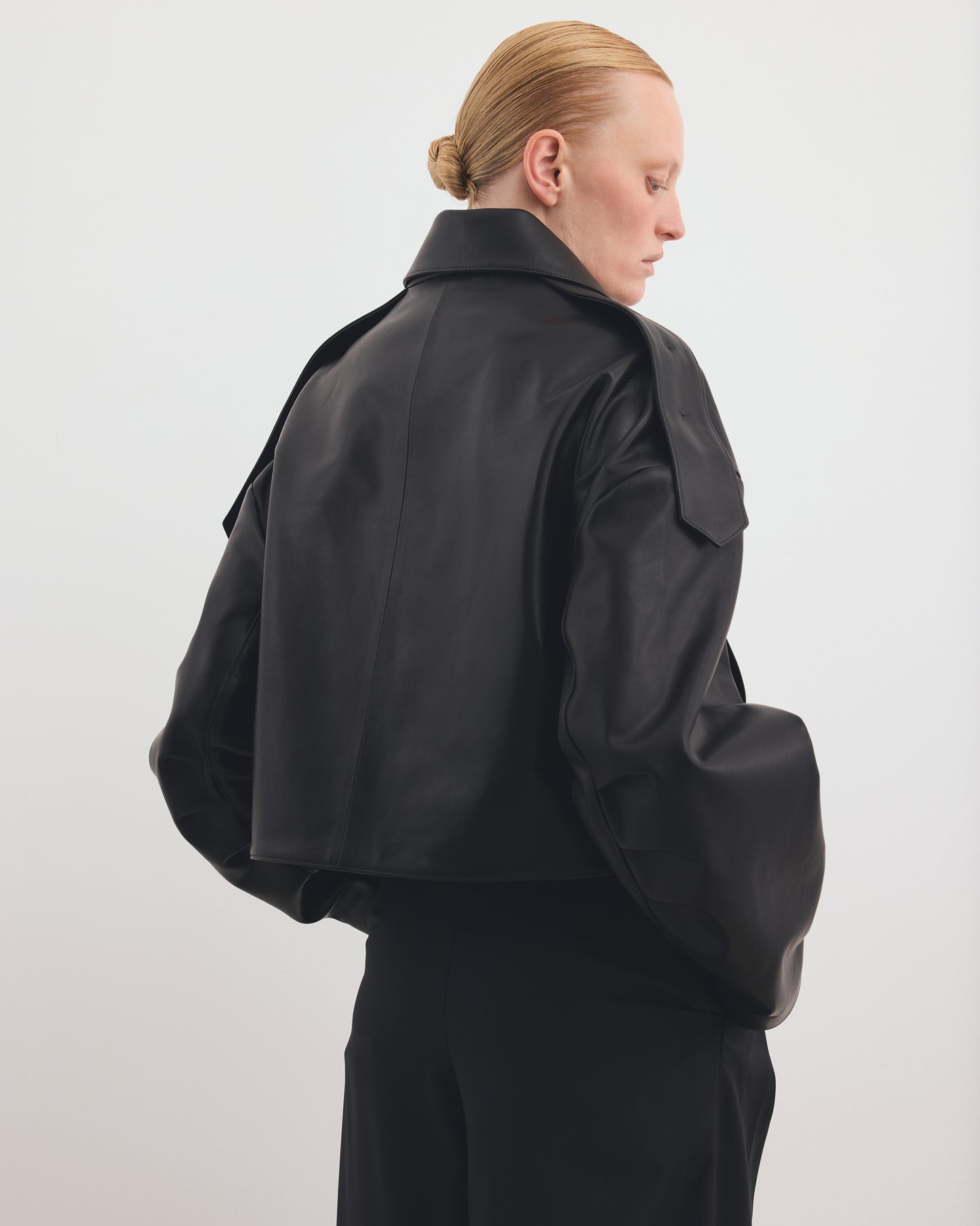 OVERSIZED BIKER LEATHER JACKET LIMITED EDITION