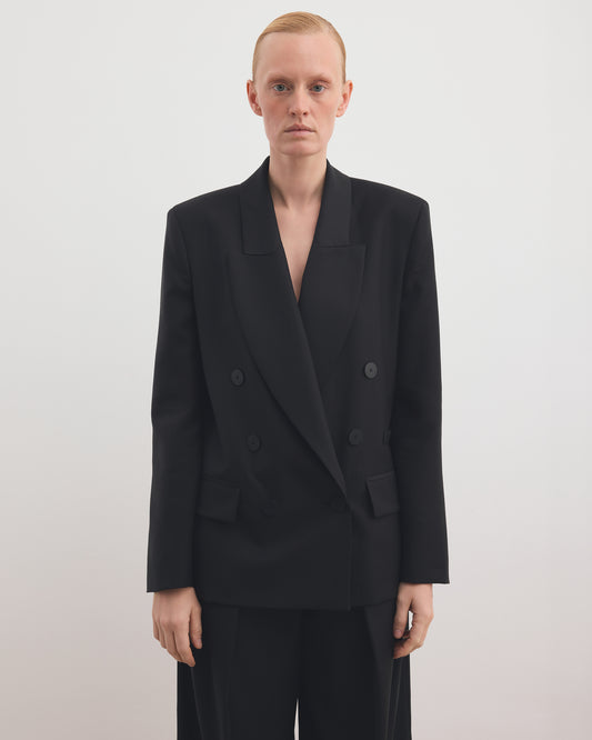 DOUBLE-BREASTED BLAZER