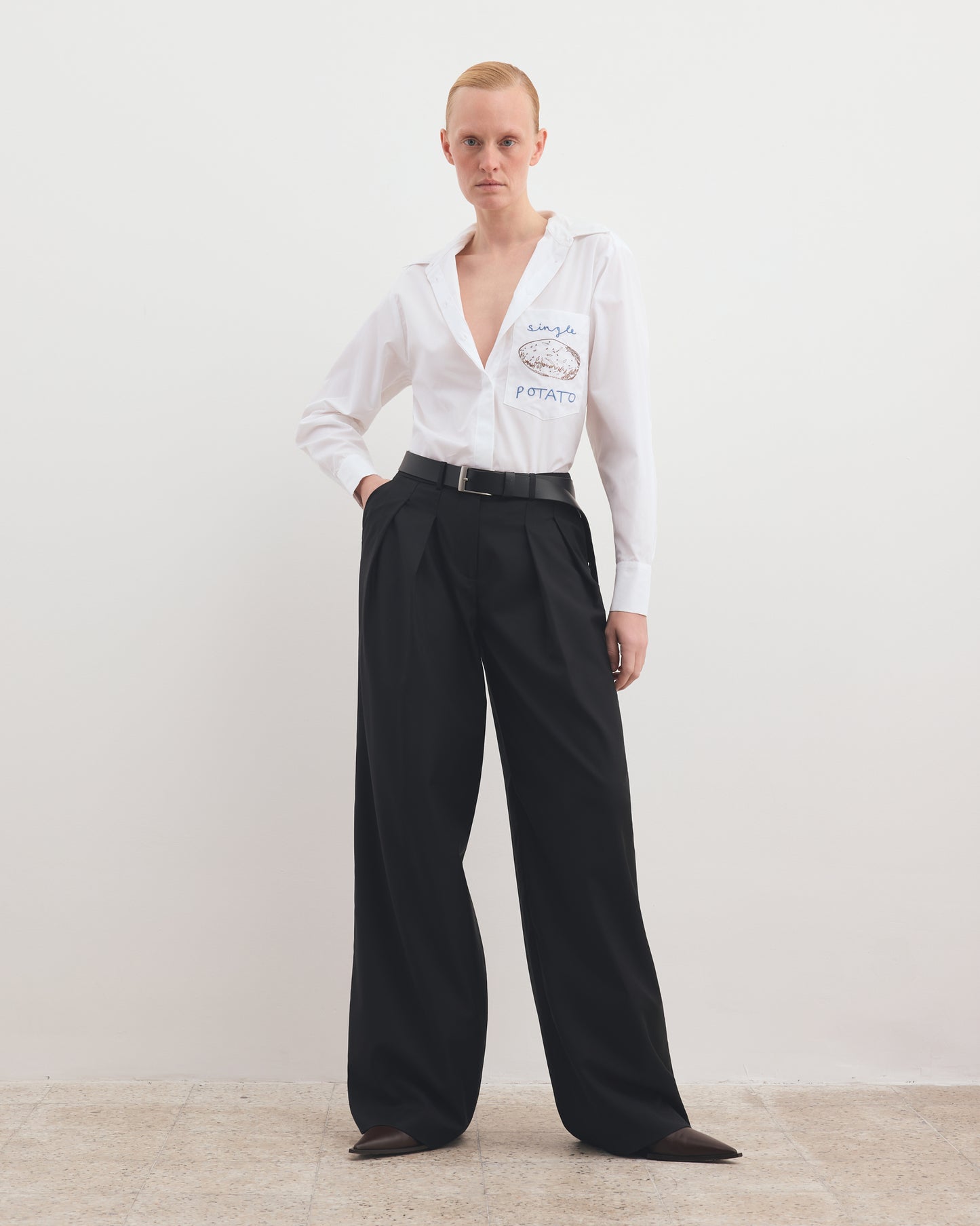 OVERSIZED WIDE-LEG SUITS PANTS