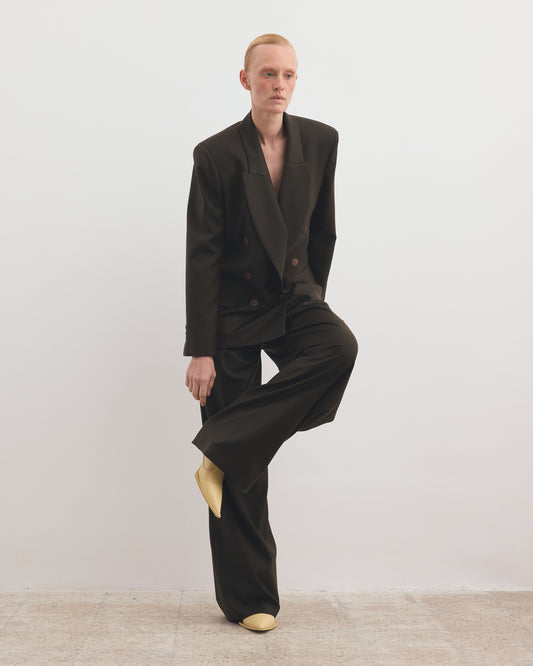 DOUBLE-BREASTED BLAZER