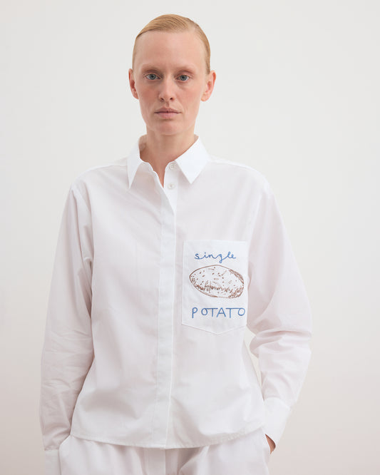 CROPPED SHIRT "SINGLE POTATO"