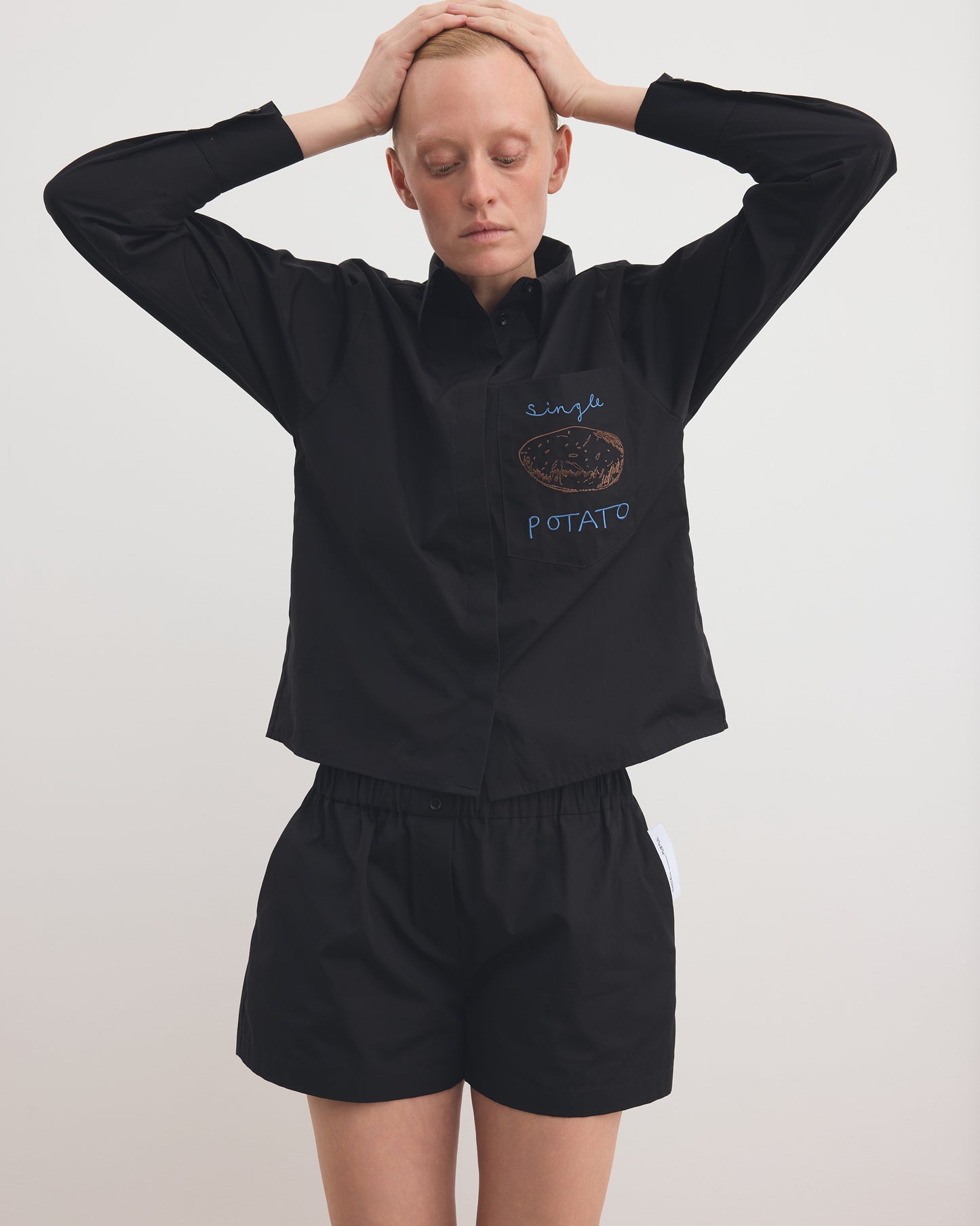 CROPPED SHIRT "SINGLE POTATO"